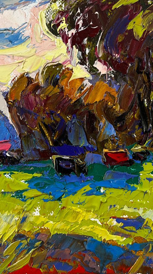 Noon on the рasture by Kalenyuk Alex