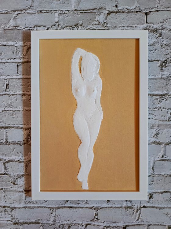 Nude female VII Base relief