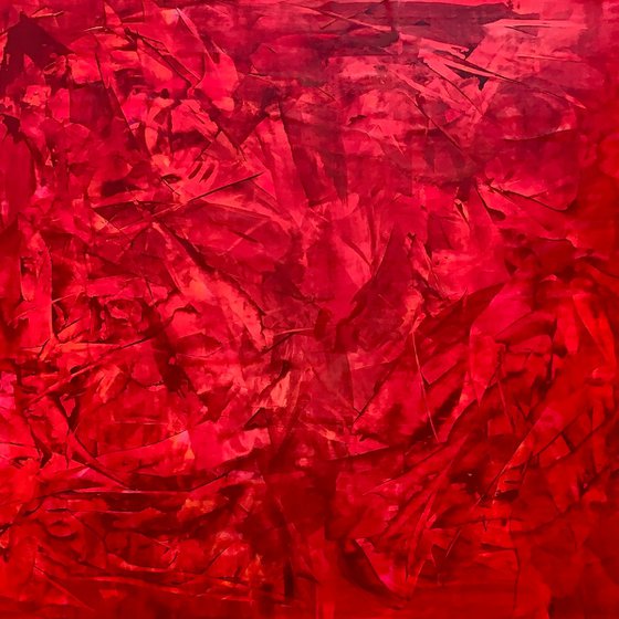 Red abstract 4524 Terra M