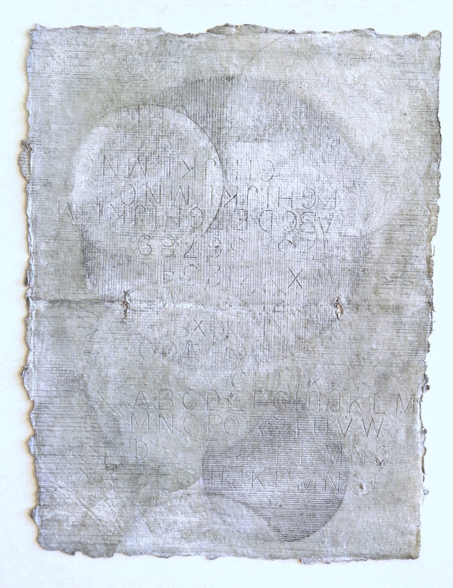 Organic Abstract Painting By Anna Jannack, 10 X 13, Symbols Xiii, Original Artwork