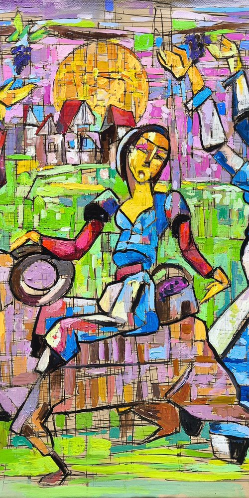 Festival in the Vineyard by Meliq Khazaryan