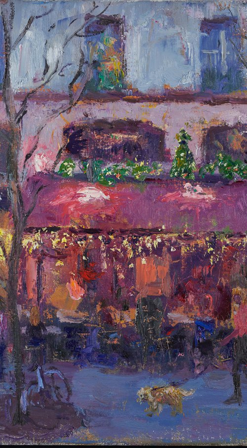 Holiday Lights by Oksana Johnson