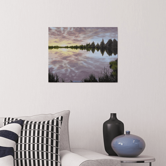 Vanilla Sky, 50 x 40 cm, oil on canvas