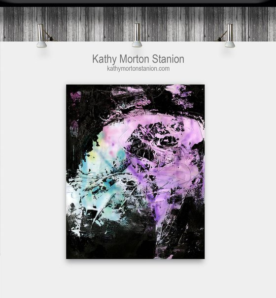 New Beginnings 5 - Abstract Painting  by Kathy Morton Stanion