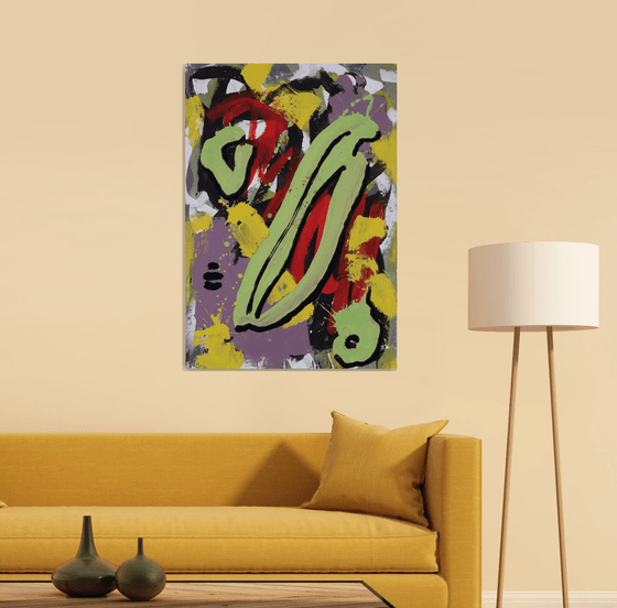 ABSTRACT 68x98cm