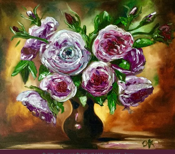 PURPLE ROSES