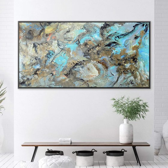 Abstract painting art