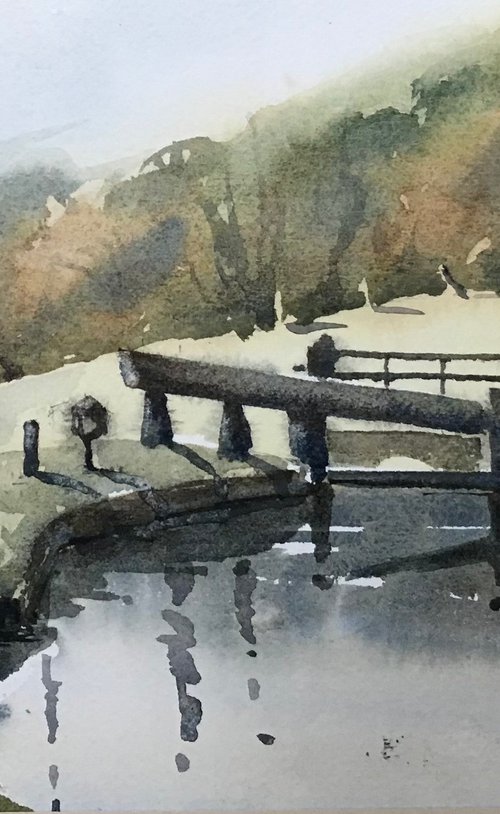 Jersey canal ,Resolven by Vicki Washbourne