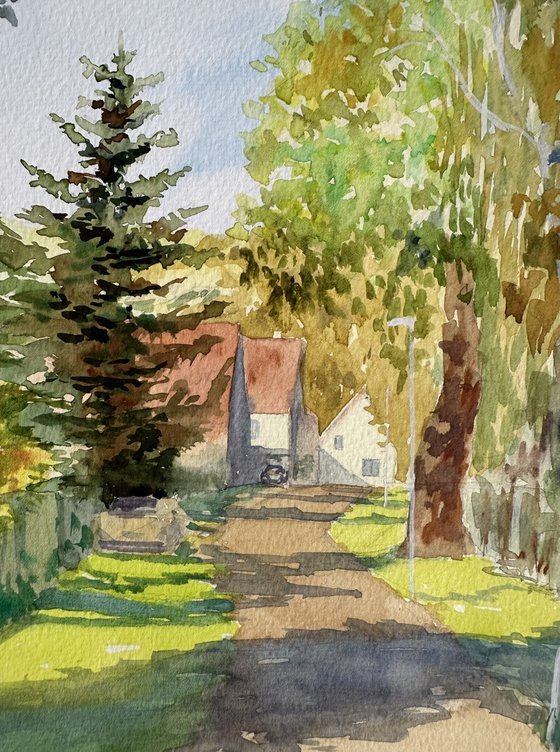 Sunny Country Street