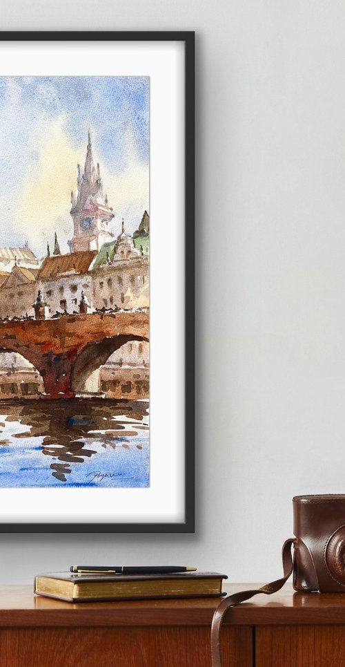 CHARLES BRIDGE - PRAGUE 2 by Pooja Verma