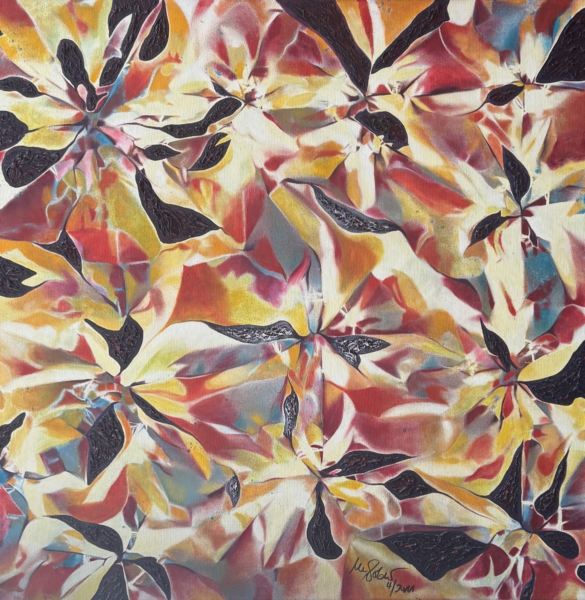 A Mots Couvert By Marita Tobner, 31 X 31, Artwork For Sale On Artfinder