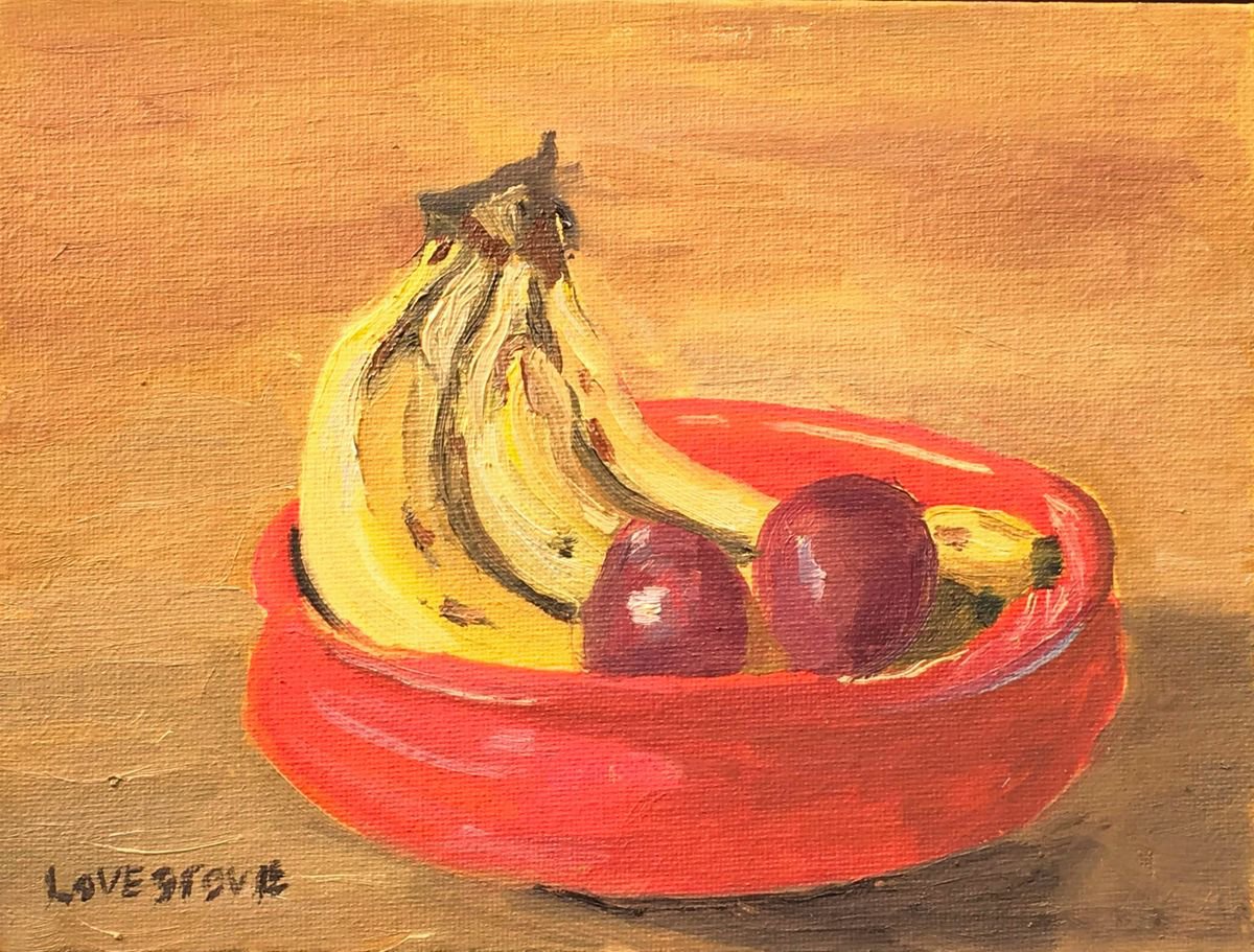 Bowl of Summer Fruits by Julian Lovegrove Art