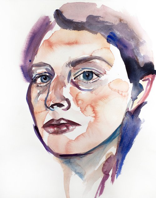 Self-Portrait No. 3 by Elizabeth Becker