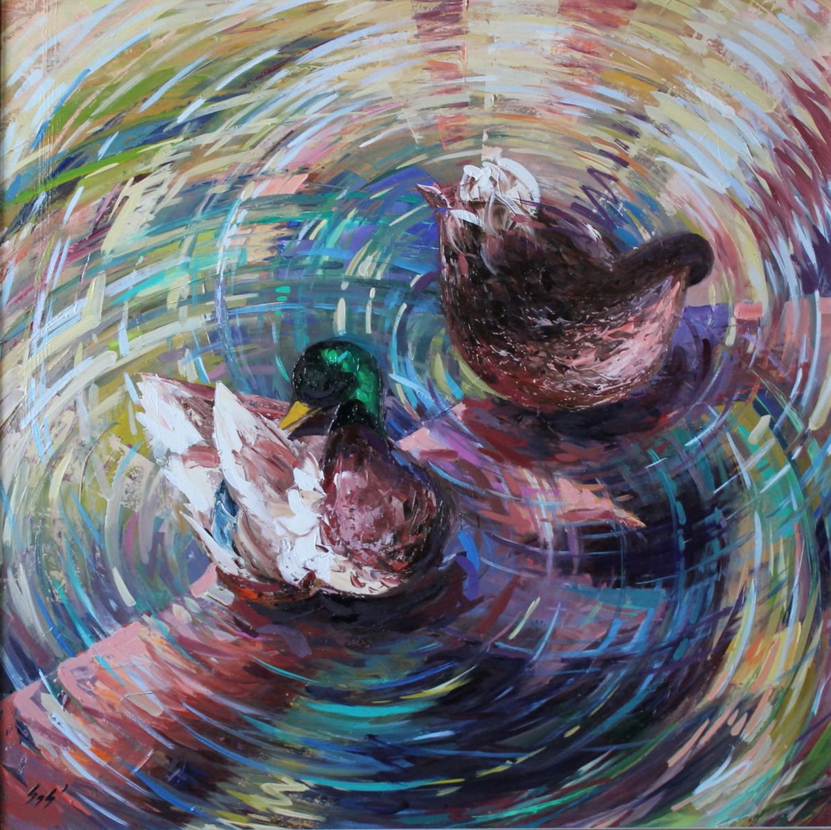 Ducks by Szakacs Eva