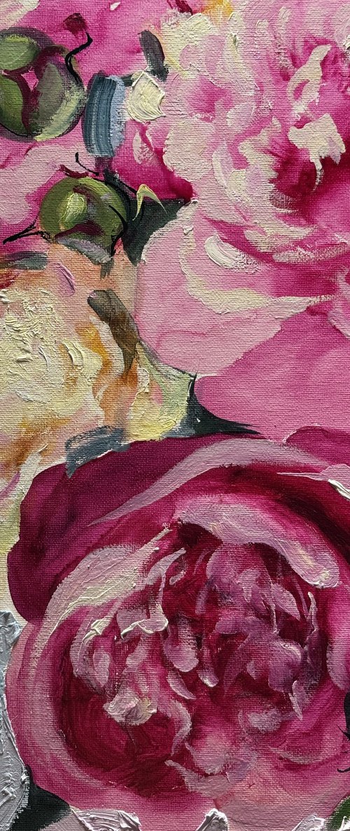 Sensual Peonies by Olena Hromova