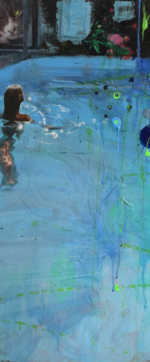 Water peafowl by Hannah Barlag