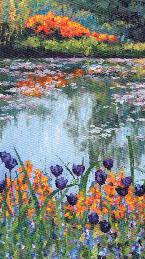 Spring At Giverny by Zoe Elizabeth Norman