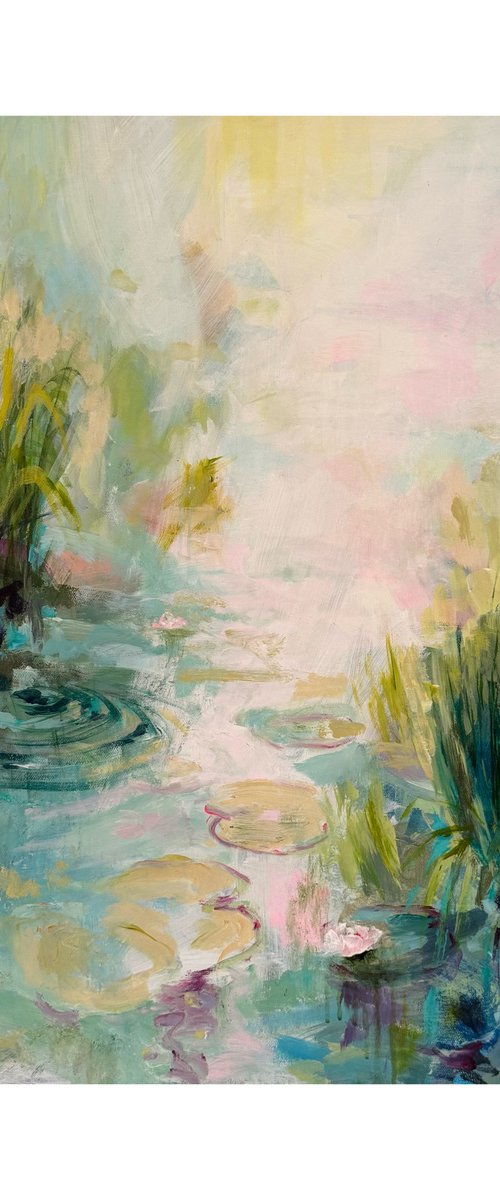 Reeds and Lillies 2 by Ayse McGowan