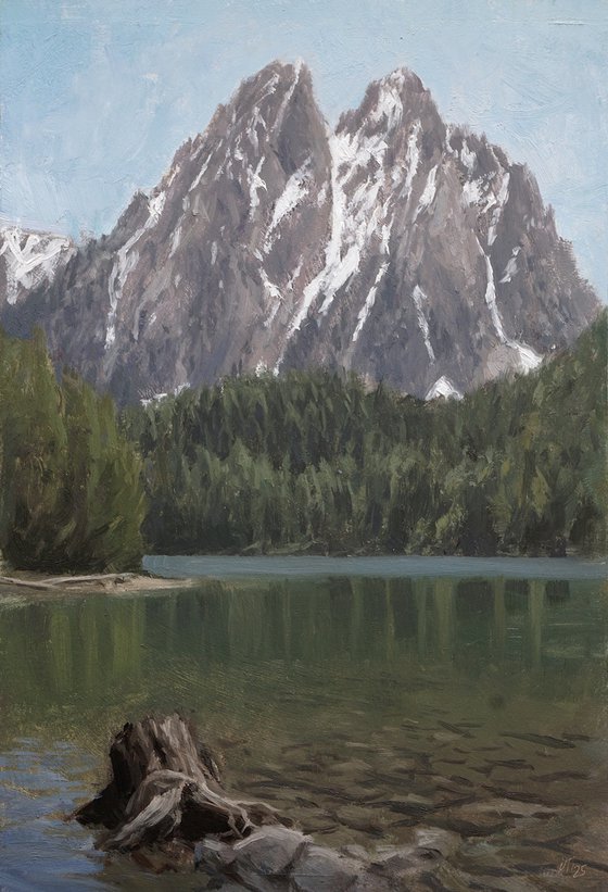 Els Encantats and Lake St. Maurici