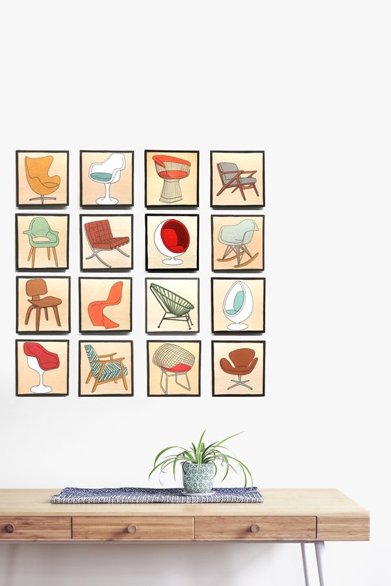 Mid Century Design Chairs