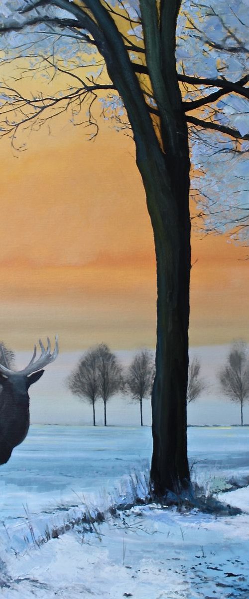 The Snow Deer by Simon Jones
