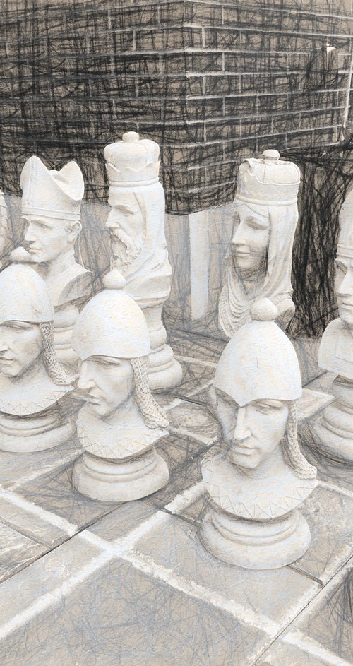 Giant Chess Set - Part 2 by Barbara Storey