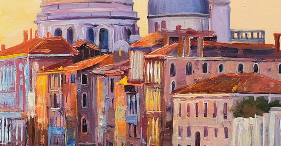 Venice at Sunset Glow