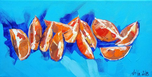 Orange Slices by Jelena Nova