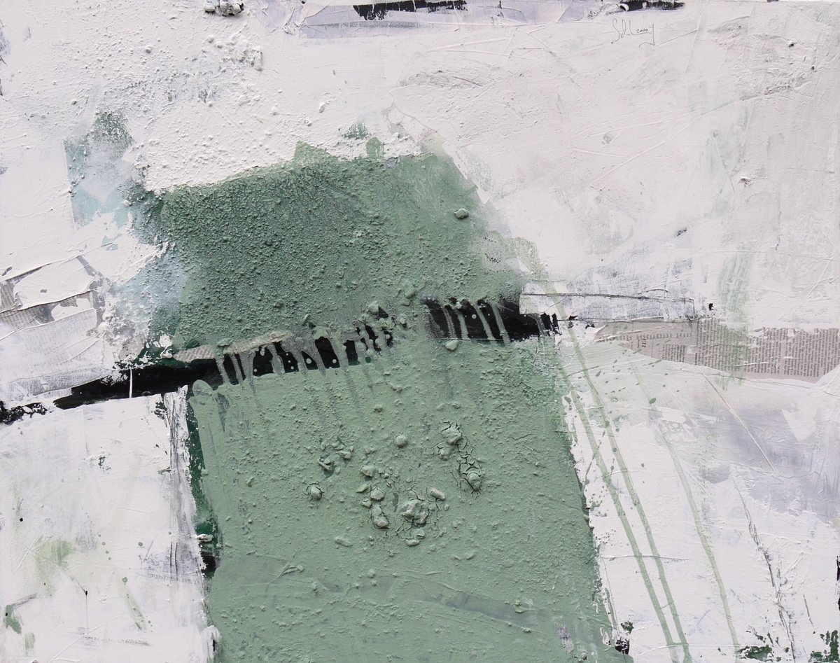 Abstract Acrylic Painting By Daniela Schweinsberg, 39 X 31, For Ages, Original Artwork