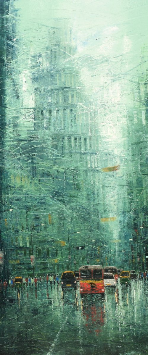 City of Emerald Rain by PURNENDU MANDAL