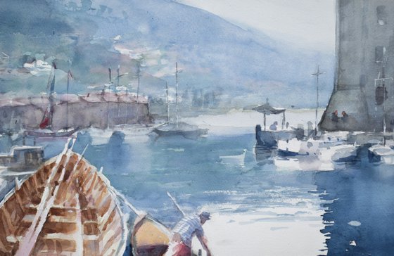 Dubrovnik harbor