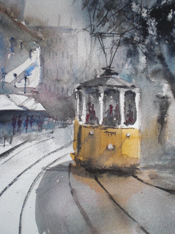 tram in Lisbon 3