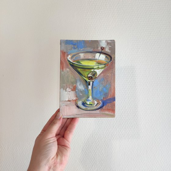 Martini with Olive