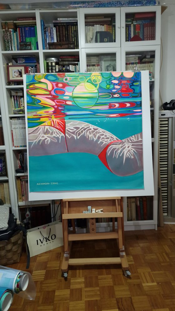 Underwater Mint Green