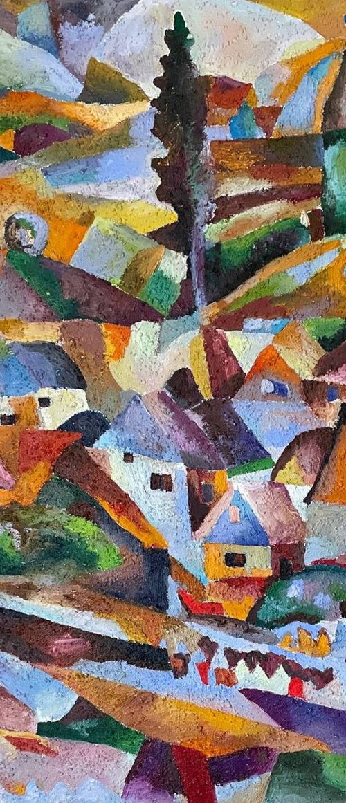 AUTUMN LANDSCAPE by Tatiana Brodskaia
