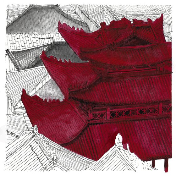 Japan / Roofscape Study