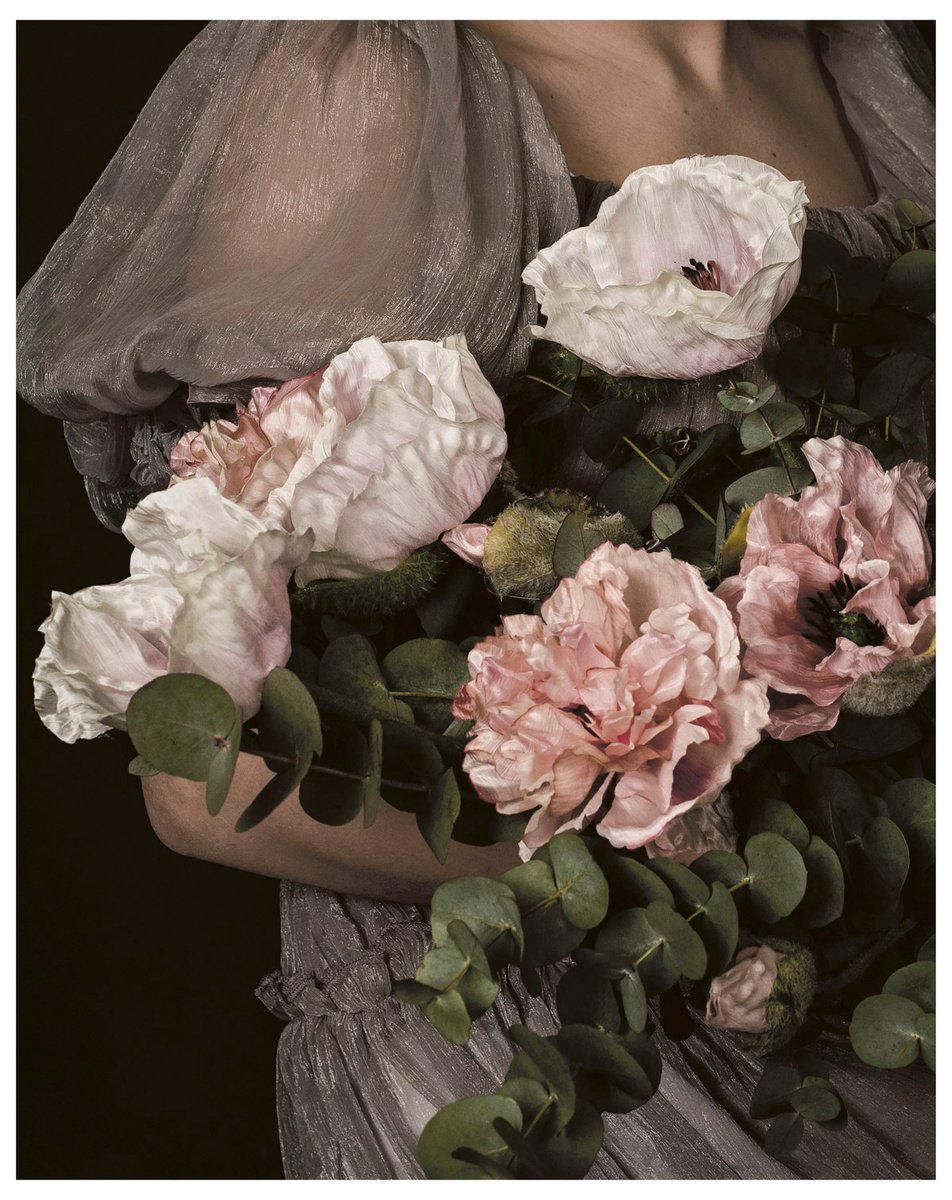 Impressionistic Photograph , La Jeune Fille Au Bouquet By Rachel Vogeleisen, 24 X 30, Artwork For Sale On Artfinder