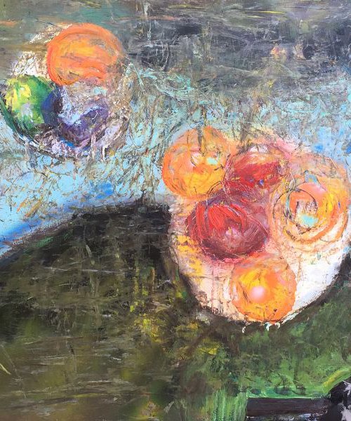 Still Life with Watermelon | Plein Air by Zeke Garcia