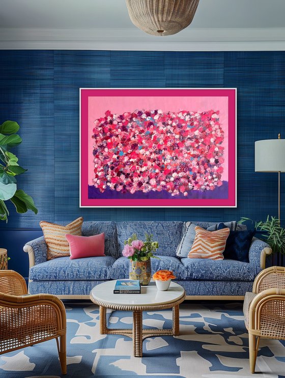 Magenta Vertical Fire
