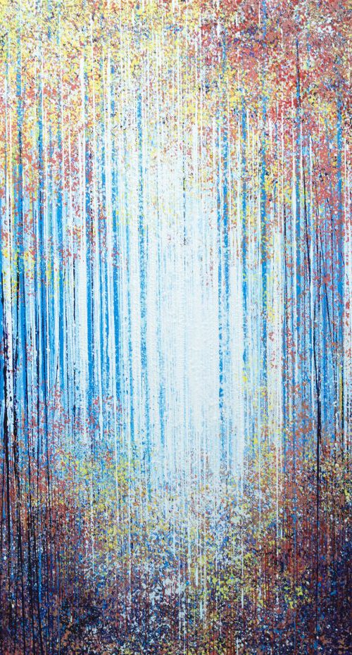 Vivid Spring Light Through Trees by Marc Todd