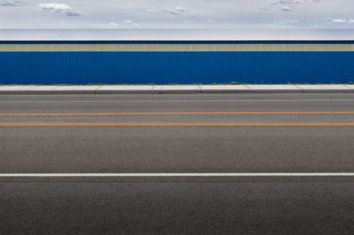 Geometric Cityscapes Photograph By Tom Hanslien, 47 X 33", Straight Lines, Original Artwork