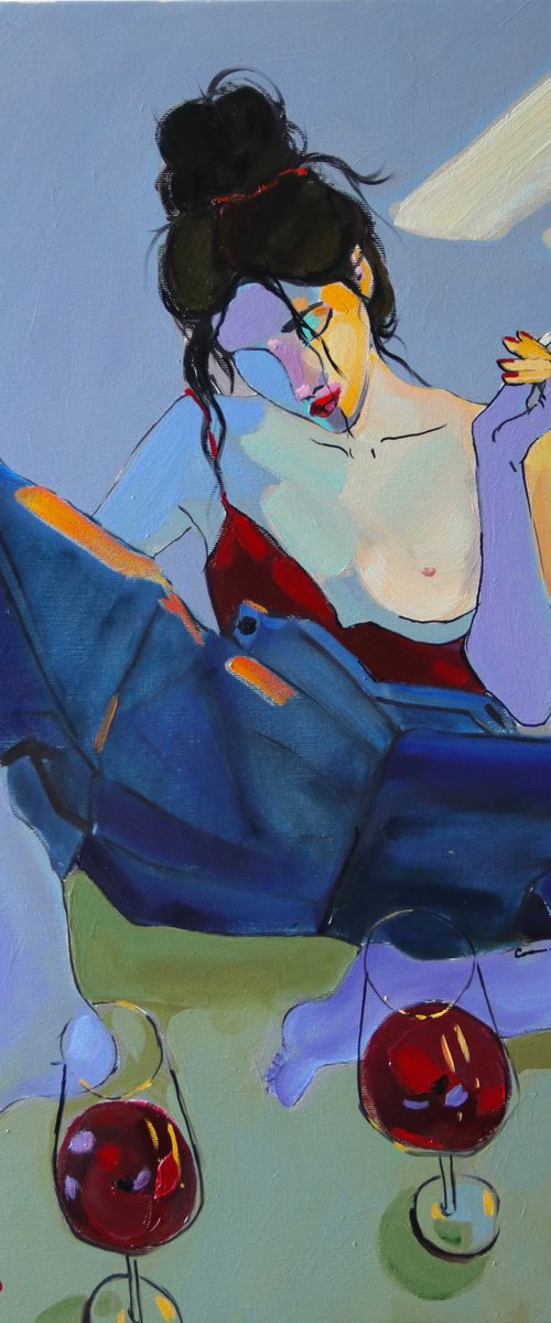 Blue by Sirarpi Hunanyan