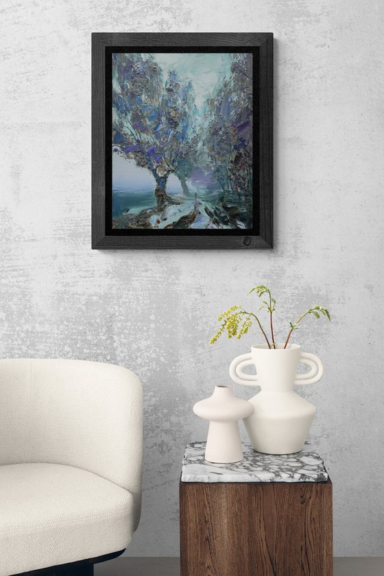 Misty landscape