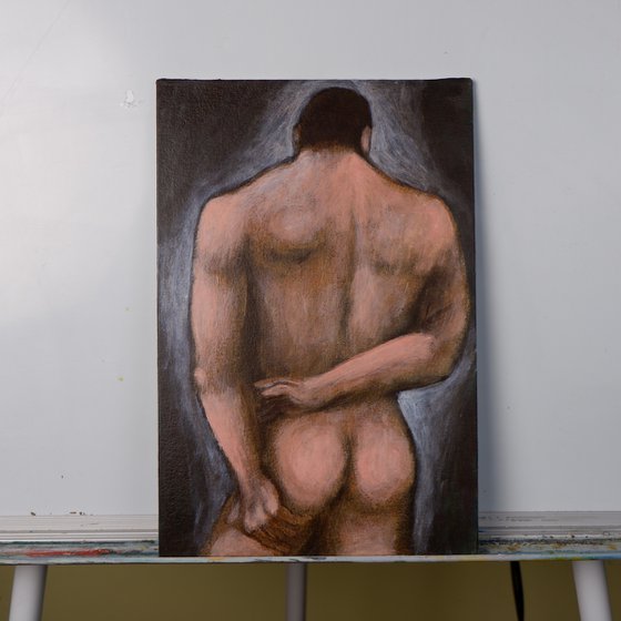 Male Nude Back