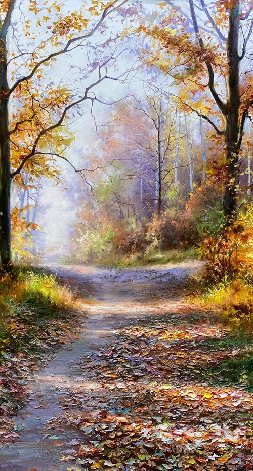Autum touch by Farzaneh Maddahi