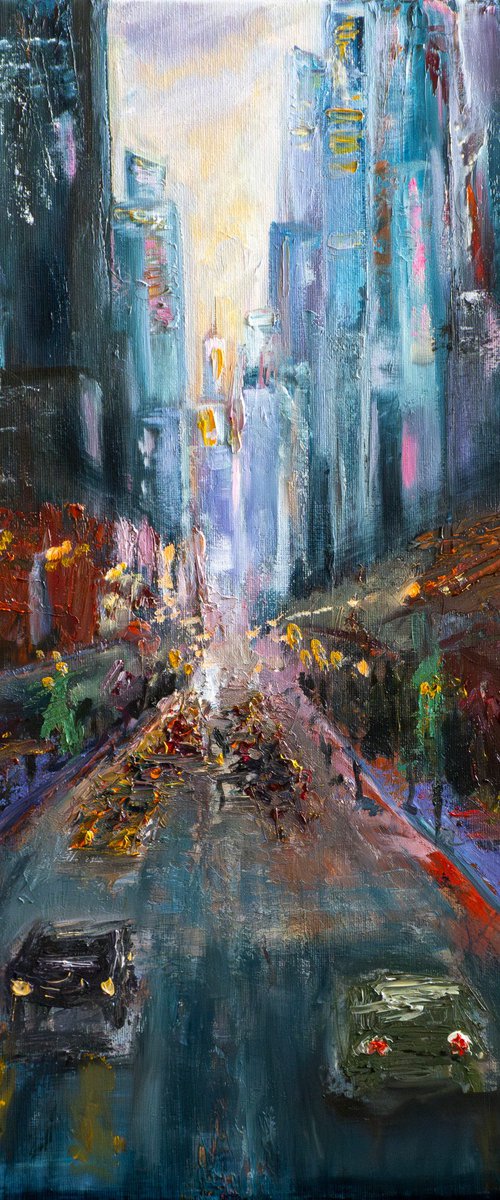 Busy City by Natalia Kameneva