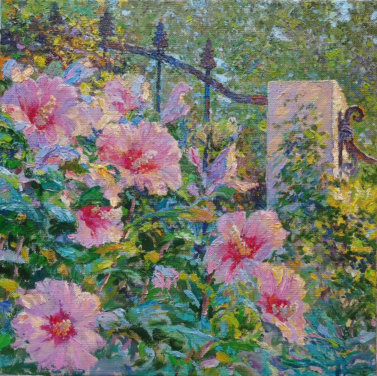 Sunny Flowers Of Bulgaria By Svitlana Gunchenko, 12 X 12, Artwork For Sale On Artfinder