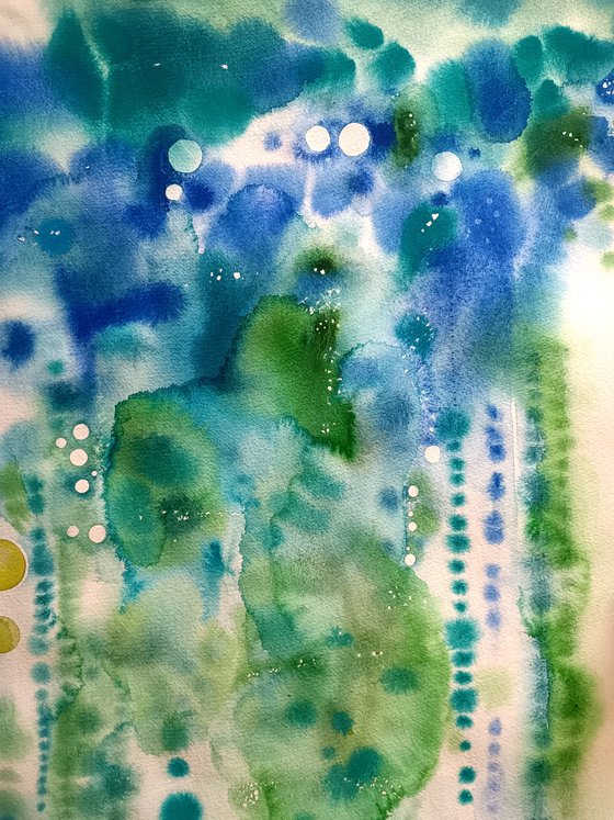 Turquoise motion 3