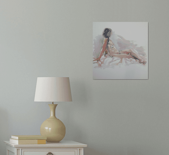 reclining female nude