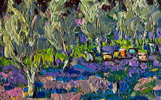 In the shade of the garden